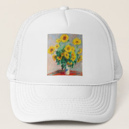 Bouquet of Sunflower Claude Monet Trucker Pet