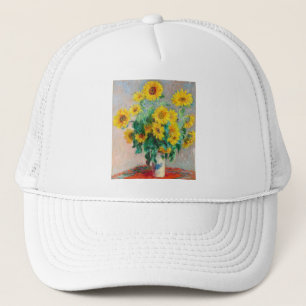 Bouquet of Sunflower Claude Monet Trucker Pet