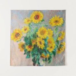 Bouquet of Sunflower Claude Monet Wandkleed