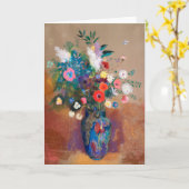 Bouquet Of Wild Field Flowers - Odilon Redon Kaart (Gele Bloem)