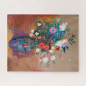 Bouquet Of Wild Field Flowers - Odilon Redon Legpuzzel (Horizontaal)
