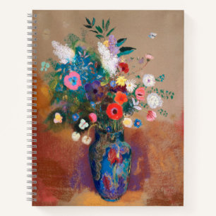 Bouquet Of Wild Field Flowers - Odilon Redon Notitieboek