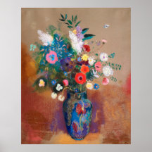 Bouquet Of Wild Field Flowers - Odilon Redon