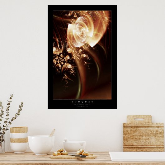 Bouquet Poster (Keuken)