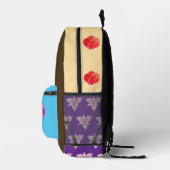 Bouquet Print Cut Sew Bag Bedrukte Rugzak (Rechts)