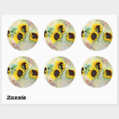 Bouquet Ronde Sticker (Vel)