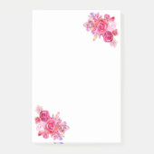 Bouquet Rozen Flowers Post-it® Notes (Voorkant)