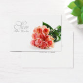 Bouquet Save the Date Visitekaartje (Bureau)