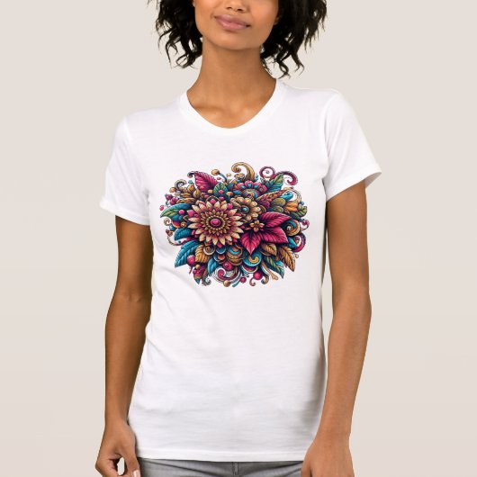 Bouquet T-shirt (Voorkant)