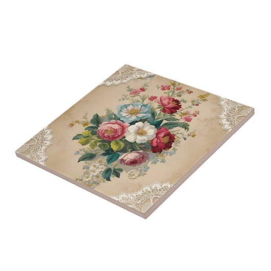 Bouquet Tegeltje (Zijkant)