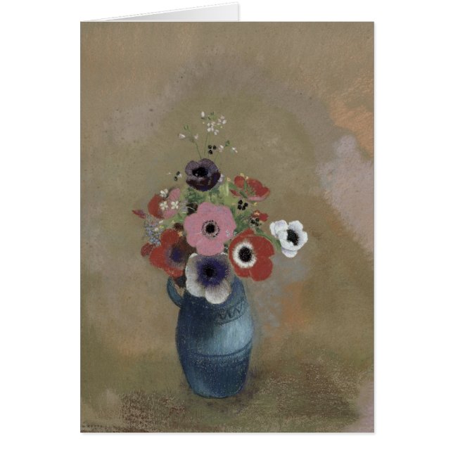 Bouquet van anemonen (Voorkant)
