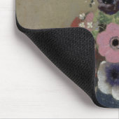 Bouquet van anemonen muismat (Hoek)