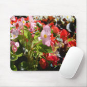 Bouquet van Begonias... Muismat (Met muis)