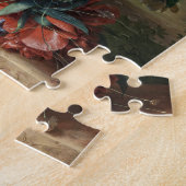Bouquet van Bloemen in een Urn Legpuzzel (Zijkant)