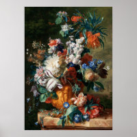 Bouquet van Bloemen in een Urn