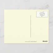 Bouquet van Daffodils Briefkaart (Achterkant)