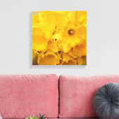 Bouquet van Daffodils Canvas Afdruk (Insitu (Woonkamer))