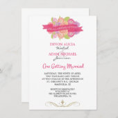 Bouquet van de uitnodiging tot weddenschap met Ran (Voorkant / Achterkant)