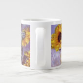 Bouquet van de Zonnebloem door Claude Monet,  Kuns Grote Koffiekop (Achterkant)