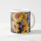Bouquet van de Zonnebloem door Claude Monet,  Kuns Grote Koffiekop (Voorkant rechts)