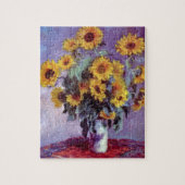 Bouquet van de Zonnebloem door Claude Monet,  Kuns Legpuzzel (Verticaal)