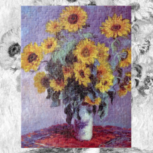 Bouquet van de Zonnebloem door Claude Monet,  Kuns Legpuzzel