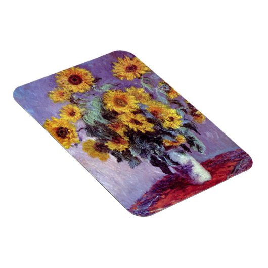 Bouquet van de Zonnebloem door Claude Monet,  Kuns Magneet (Rechterzijde)