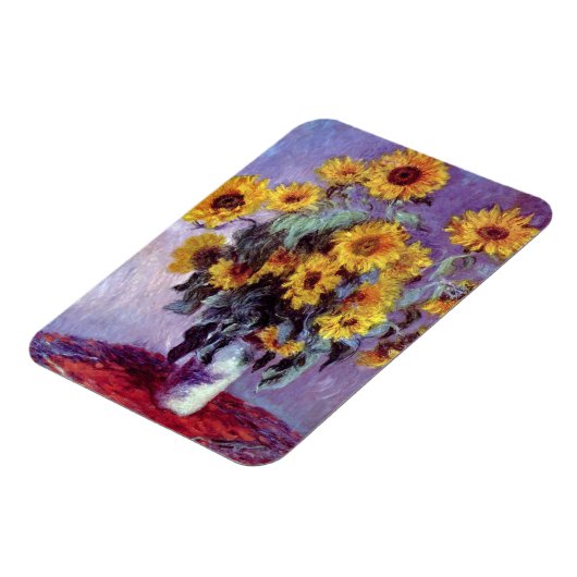 Bouquet van de Zonnebloem door Claude Monet,  Kuns Magneet (Linkerzijde)