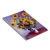 Bouquet van de Zonnebloem door Claude Monet,  Kuns Notitieboek (Rechterzijde)