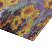 Bouquet van de Zonnebloem door Claude Monet,  Kuns Snijplank (Hoek)