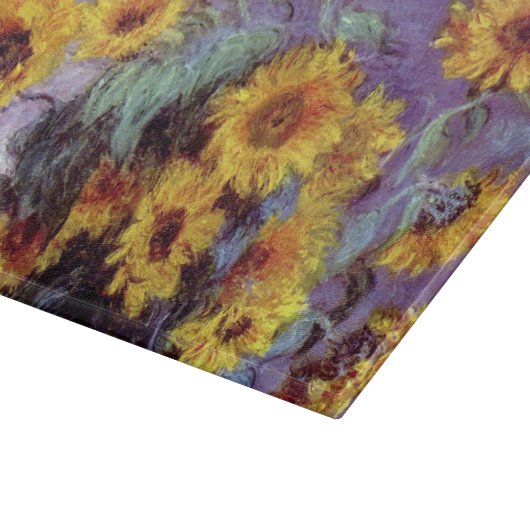Bouquet van de Zonnebloem door Claude Monet,  Kuns Snijplank (Hoek)
