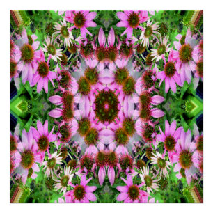 Bouquet van Echanicea... Perfect Poster
