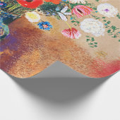  Bouquet van Flowers door Odilon Redon Cadeaupapier (Hoek)