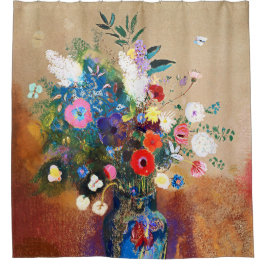  Bouquet van Flowers door Odilon Redon Douchegordijn