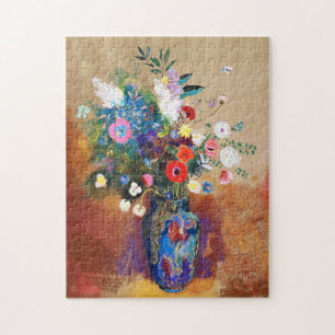 Bouquet van Flowers door Odilon Redon Legpuzzel