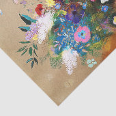  Bouquet van Flowers door Odilon Redon Tissuepapier (Detail)