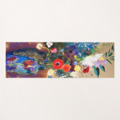 Bouquet van Flowers door Odilon Redon Yogamat (Voorkant (horizontaal))
