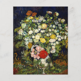 Bouquet van Flowers in een Vase door Vincent Van G