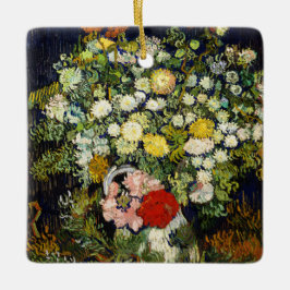 Bouquet van Flowers in een Vase door Vincent Van G Keramisch Ornament