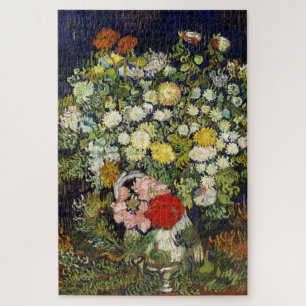 Bouquet van Flowers in een Vase door Vincent Van G Legpuzzel