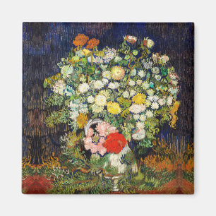Bouquet van Flowers in een Vase door Vincent Van G Magneet