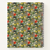 Bouquet van Flowers in een Vase door Vincent Van G Notitieboek (Achterkant)