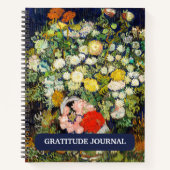 Bouquet van Flowers in een Vase door Vincent Van G Notitieboek (Voorkant)