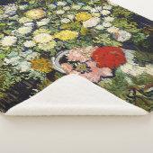 Bouquet van Flowers in een Vase door Vincent Van G Sherpa Deken (3/4)