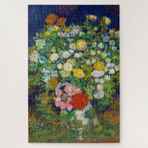 Bouquet van Flowers in een Vase, Van Gogh Legpuzzel