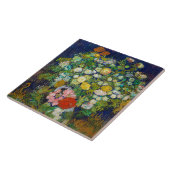 Bouquet van Flowers in een Vase, Van Gogh Tegeltje (Zijkant)