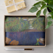 Bouquet van Flowers in een Vase, Van Gogh Tissuepapier (Geschenk)