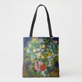 Bouquet van Flowers in een Vase, Van Gogh Tote Bag (Voorkant)