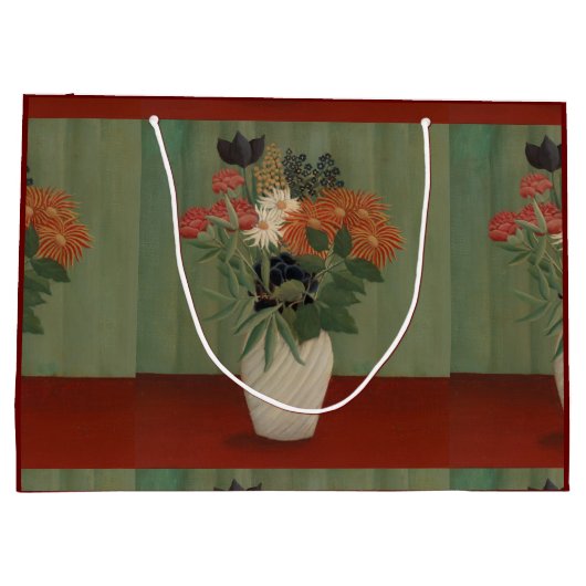 Bouquet van Flowers met China Asters en Tokyos Groot Cadeauzakje (Achterkant)