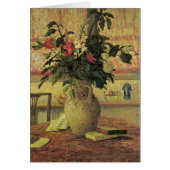 Bouquet van Flowers op Window van Maxine Maufra (Voorkant)